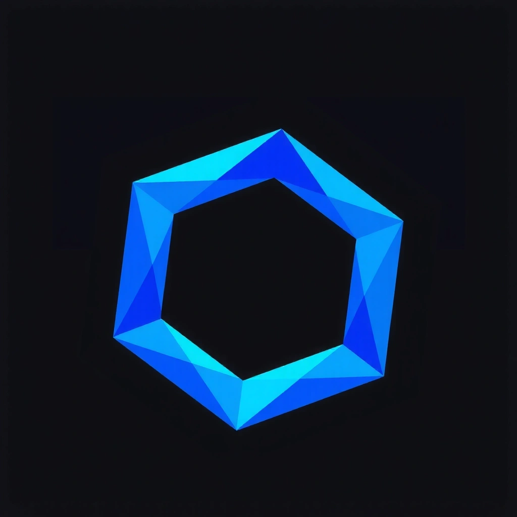 Abstract geometric shapes representing Trajectory Alpha